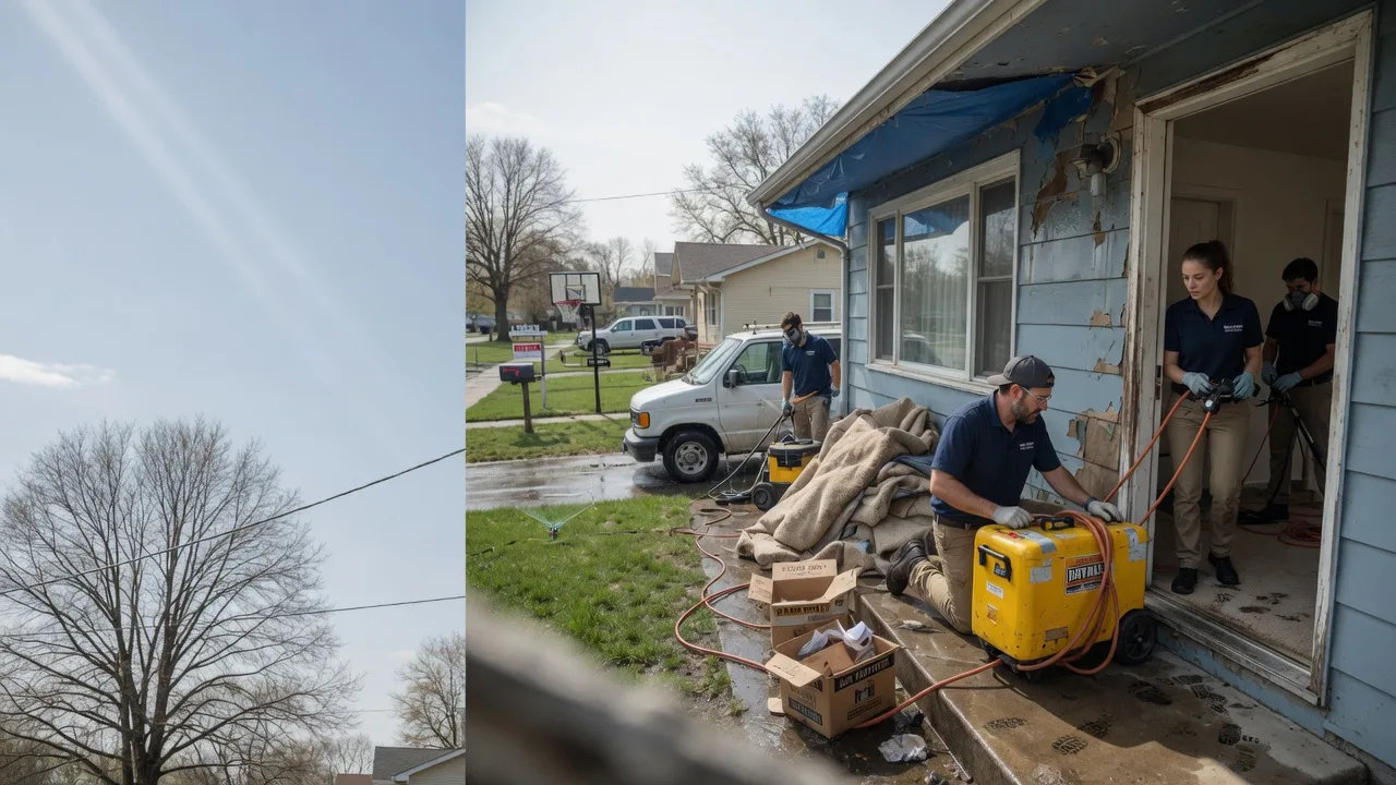 Basement Flood Cleanup in Rockville, IN near me